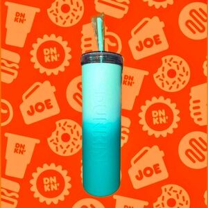 “Dunkin Donuts” Summer Collection 2024 Silicone Teal Sipper